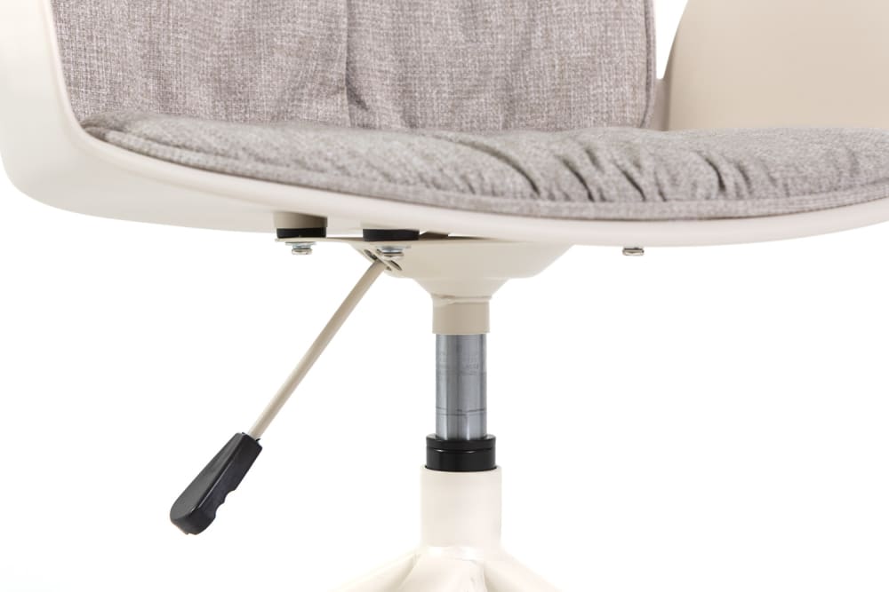 Chaise Teodora Siediti Fuori e Dentro crème avec coussin et roulettes — vue 5