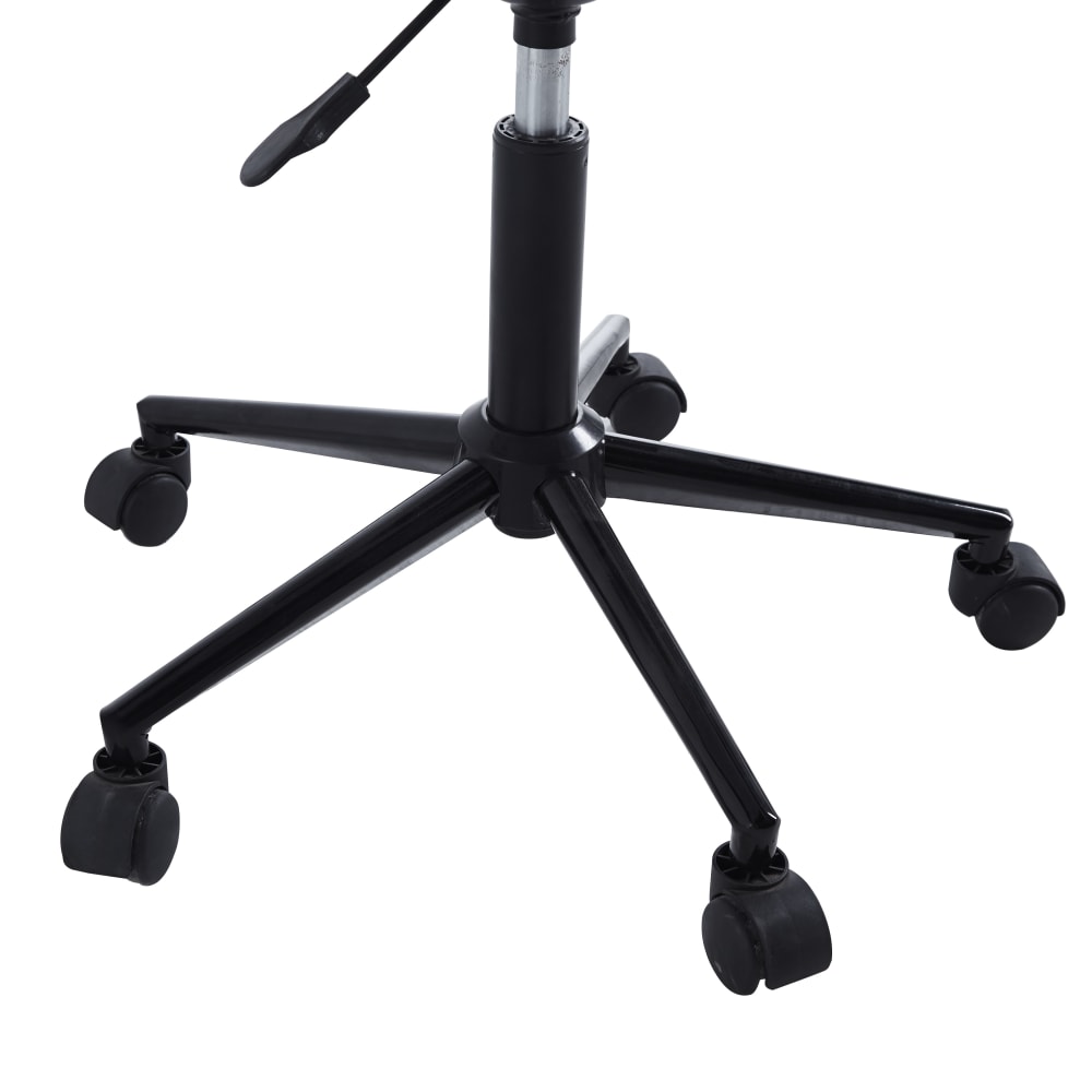 Chaise de bureau Nordlys ESBJERG à assise textile et piètement noir — vue 5